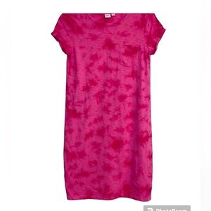 Gap tie dye Tee shirt dress NWOT size XS‎ casual summer beach vacation cruise